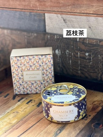 (現貨)❤️ㄚ比小鼻❤️ CHAMBERY 香薰蠟燭 荔枝茶 LITCHI TEA-1入裝